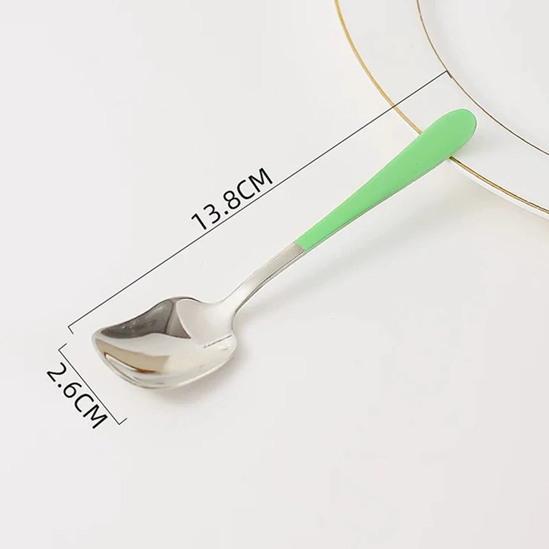 Stainless Steel Long Handled Honey Mixing Spoon