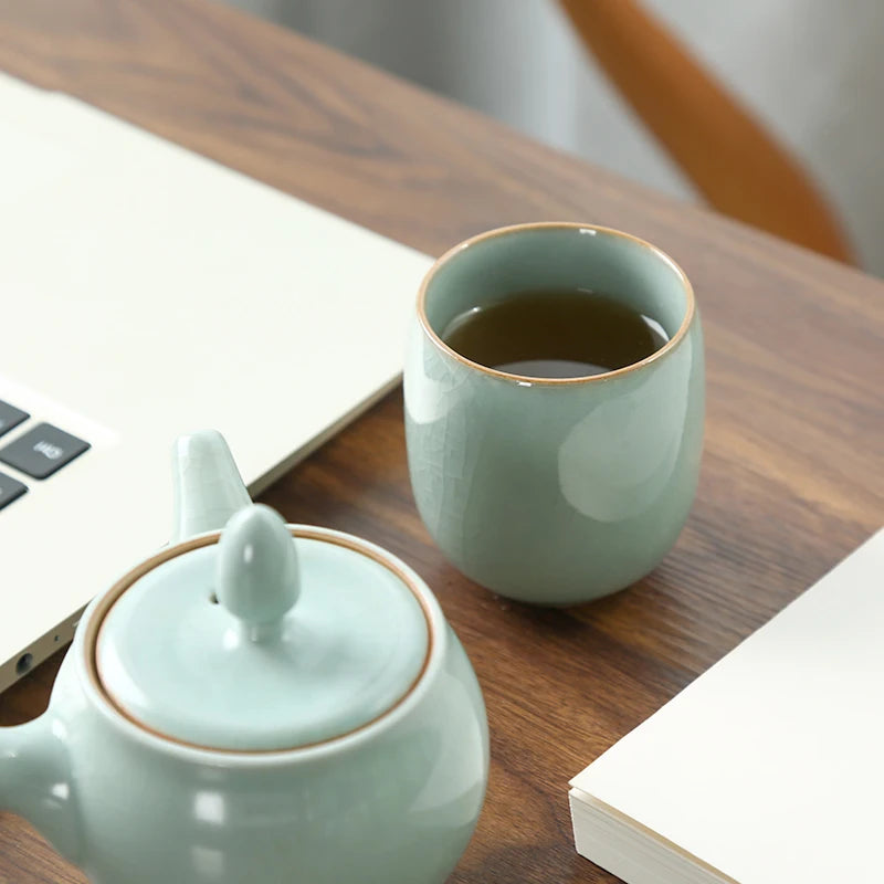 Porcelain Tea Cup Set