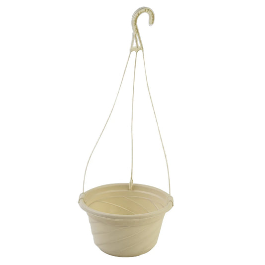 1pcs Hanging Flower Plant Pot Basket Flower Pot Stand With Hook Home Balcony Plastic Hanging Pots Garden Decoration